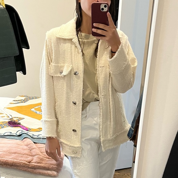 Cream Zara Jacket - Picture 4 of 5
